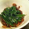 ぐぐったん's cooksnap of when they made 納豆とにらの和えたの.