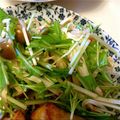 ナベサチ's cooksnap of when they made 水菜とカニカマのサラダ.
