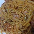 mmeguu's cooksnap of when they made 茄子ときのこのミートソースパスタ.