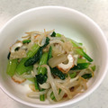 ぴよぴい's cooksnap of when they made 小松菜とザーサイのオイスター和え.