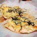 ままぽ's cooksnap of when they made シンプル和風しらすピザ.