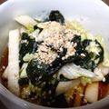 英無糖's cooksnap of when they made 三杯酢で簡単！山芋とわかめの酢の物.