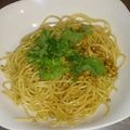 moncyan03's cooksnap of when they made 納豆スパゲッティ….
