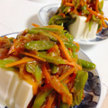 芹なずな's cooksnap of when they made 【簡単副菜】いんげんと人参のなめ茸和え.