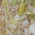 ＊みるこくろこっぺ＊'s cooksnap of when they made とろ～り♡白菜のあんかけ丼.