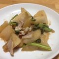 水色ぴーなっつ's cooksnap of when they made カブと豚肉の炒め煮.
