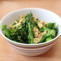 ひまわりひかる's cooksnap of when they made 菜の花（ほうれん草）の～なのはな和え＾＾.