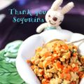 soyumina's cooksnap of when they made 野菜たっぷり鶏そぼろ.