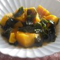 スタイリッシュママ's cooksnap of when they made 南瓜とワカメの煮物.
