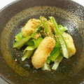 Haru Haru's cooksnap of when they made 季節限定お酒のお供♡うるいのマスマヨ♪.
