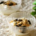 カヌレ３１４'s cooksnap of when they made 黒豆でヨーグルト和パフェ風☆きな粉豆乳　.