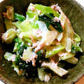 efuko♪'s cooksnap of when they made 簡単キャベツとほうれん草のツナあえ.