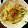 りあけんたママ's cooksnap of when they made シャキッとさっぱり☆大根の梅和風サラダ.