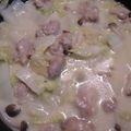 Nakaﾐｨ's cooksnap of when they made 鶏肉と白菜ほうれん草のミルク煮.