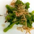 hummered's cooksnap of when they made 菜の花のおひたし.
