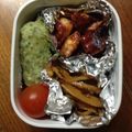 モーミちゃん's cooksnap of when they made タコのガーリック醤油。のお弁当.