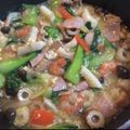 yonnyo's cooksnap of when they made ペナンの中華丼”淋飯”（ランプィ）.