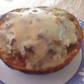 さらだサラダ's cooksnap of when they made ハロウィンに！かぼちゃフォンデュグラタン.