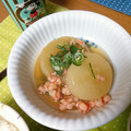 あやのぽりす's cooksnap of when they made ほくほく♡大根とえびそぼろあんかけ.