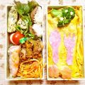 komutatata's cooksnap of when they made キャラ弁＊チーズでスプーン&フォーク❤︎.