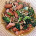 はるちゃみ's cooksnap of when they made パパっとおかず♪小松菜のサッと煮.