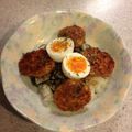 sirakiyo's cooksnap of when they made 超簡単　つくね丼.