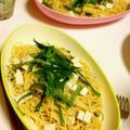 ありみゃ＊'s cooksnap of when they made たこわさチーズの☆冷パスタ.