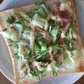 fotenan's cooksnap of when they made 水菜サラダトースト.