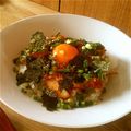 Sakiｯコ★．'s cooksnap of when they made 簡単一人ごはん☆納豆キムチ丼.