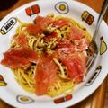 ACHANEL's cooksnap of when they made たっぷりきのこと生ハムのパスタ.