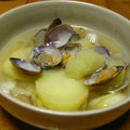 くりたま's cooksnap of when they made あさりとじゃがいもの熱々スープ.