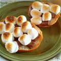 あおいみどり's cooksnap of when they made S'moreトースト（チョコマシュマロ）.