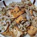 ほねほねになりたい's cooksnap of when they made 青のり風味★厚揚げとれんこんのオイマヨ.