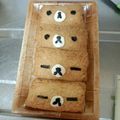 ぅきんこ's cooksnap of when they made キャラ弁 リラックマ お稲荷さん.
