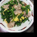 ジャスミソ's cooksnap of when they made 菜の花の炒めもの.