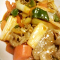 サトモユリア's cooksnap of when they made 黒酢とトマトの巻き巻き酢豚.