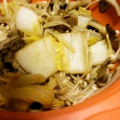 サトモユリア's cooksnap of when they made ★レンジde簡単♪舞茸＆白菜の酒蒸し★.