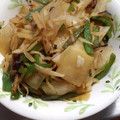 sinkyu's cooksnap of when they made 大根の皮とピーマンの塩きんぴら.