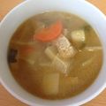 さおにゃんこ✨'s cooksnap of when they made 簡単具材たっぷり美味しい豚汁！.