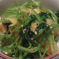 ☆ｷｬｻﾘﾝ☆'s cooksnap of when they made 簡単♪みつ葉と油揚げの和え物（ナムル風）.