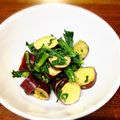 chomi0729's cooksnap of when they made さつまいもと春菊のサラダ.