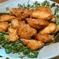 ハミド's cooksnap of when they made 【簡単】鶏ムネ肉のヘルシーナゲット風♪.