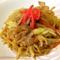 ＊＊naomi＊＊'s cooksnap of when they made お家で出来る♪カレー焼きそば.