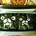 kana_ara's cooksnap of when they made キャラ弁☆トドクロちゃん.