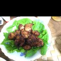 yukamyao's cooksnap of when they made 中華街のからあげ〜New〜.