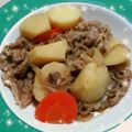 はにーくろーばー's cooksnap of when they made *　ほっこりな肉じゃがさん　*.