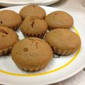 Joshuasaki's cooksnap of when they made ノンバター★黒糖＆きな粉★フィナンシェ風.