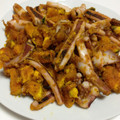 ゆんのぉぉぉ's cooksnap of when they made かぼちゃといかのにんにく炒め.