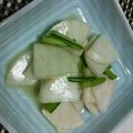 chokomashu's cooksnap of when they made ポリ袋で❤かぶの即席漬け❤.
