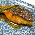 JACK0904's cooksnap of when they made 生鮭の洋風照り焼き.